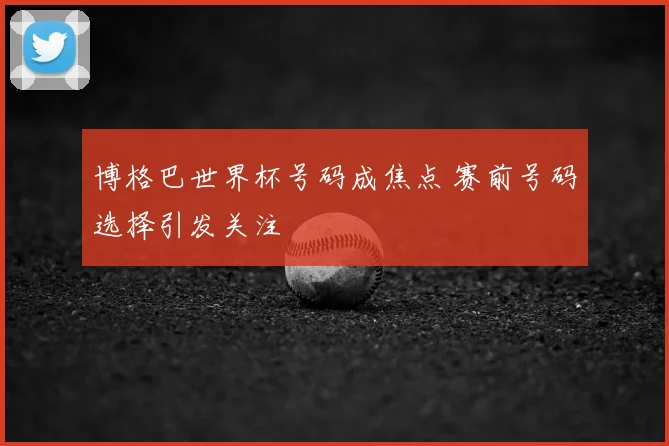博格巴世界杯号码成焦点 赛前号码选择引发关注